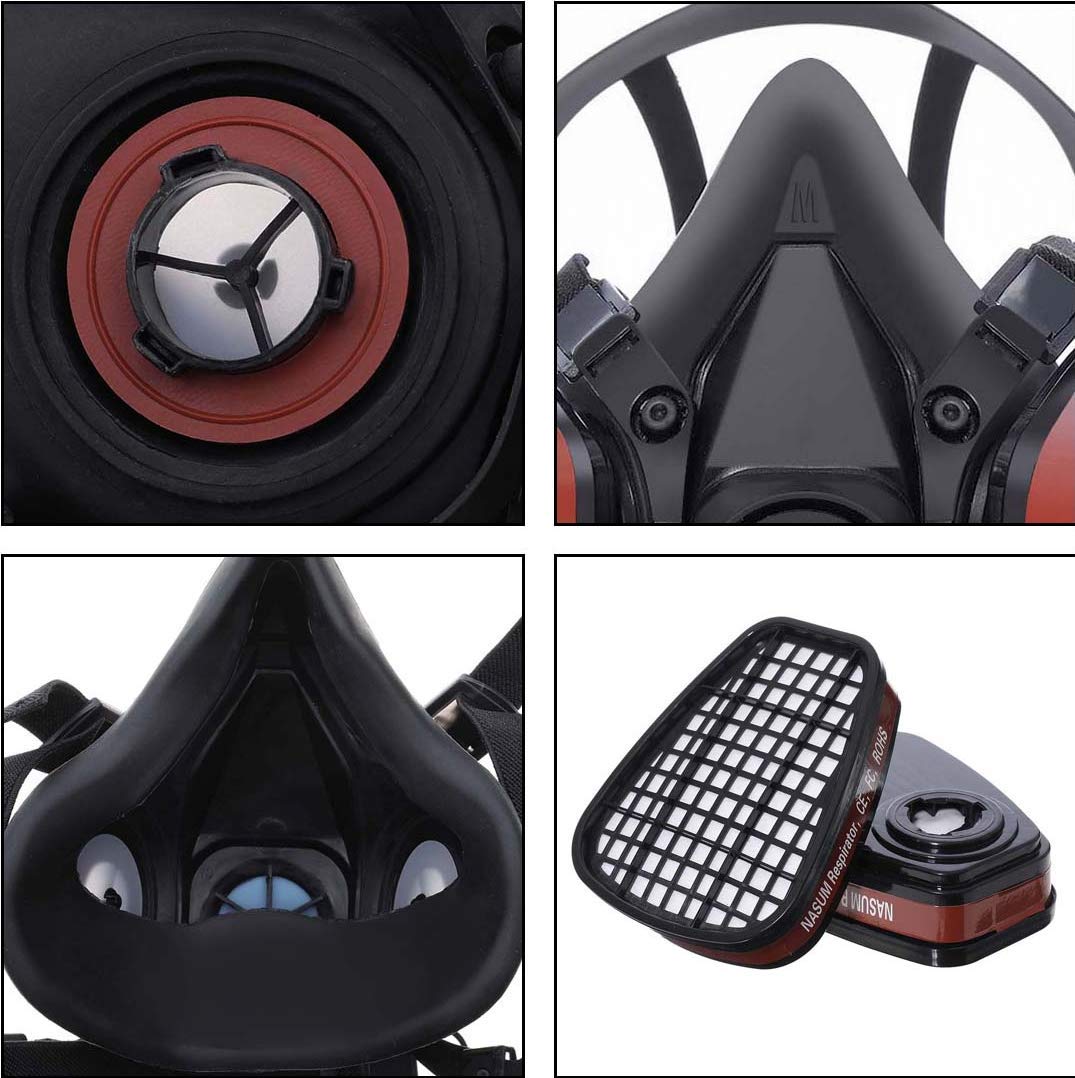 Masque à gaz Anti-buée, lunett - Dust Mask Construction avis et prix