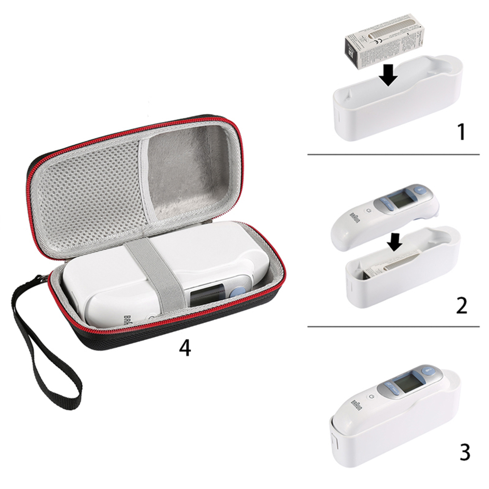 Étui rigide portable Therye.co - Braun Thermometer Thermoscan 7 avis et prix