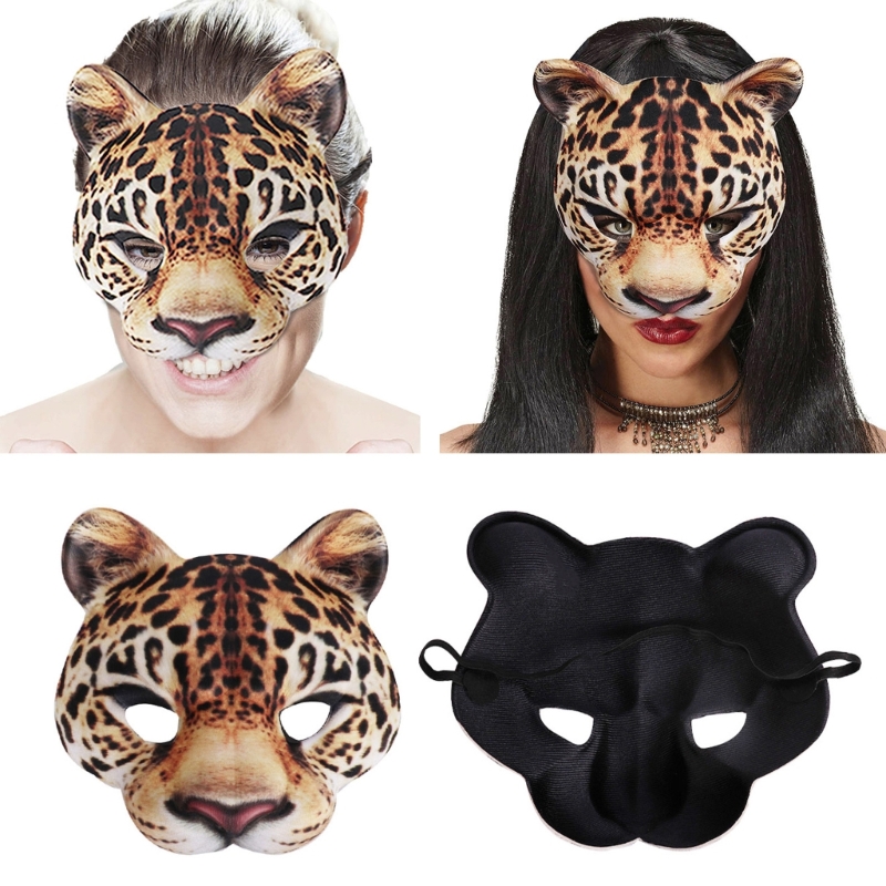 Masque léopard masque fête hab - Respirator Half Face avis et prix