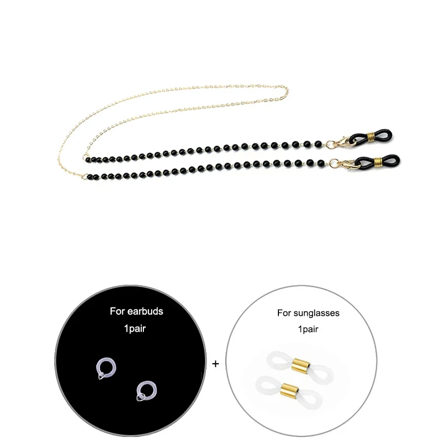 Chaîne de perles de cristal po - Mask Chain Holder avis et prix