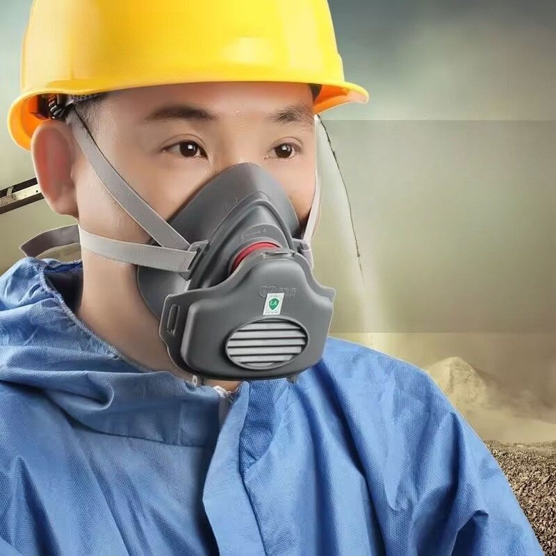 Masque de sécurité en caoutcho - Respirator Half Face avis et prix