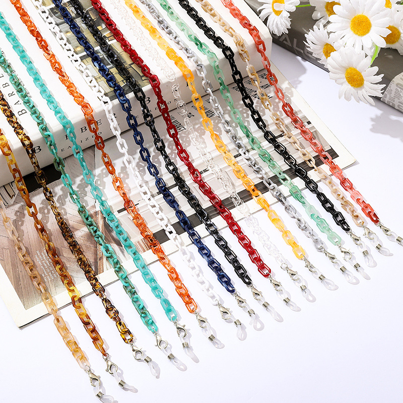 Chaînes de lunettes en acryliq - Mask Chain Holder avis et prix