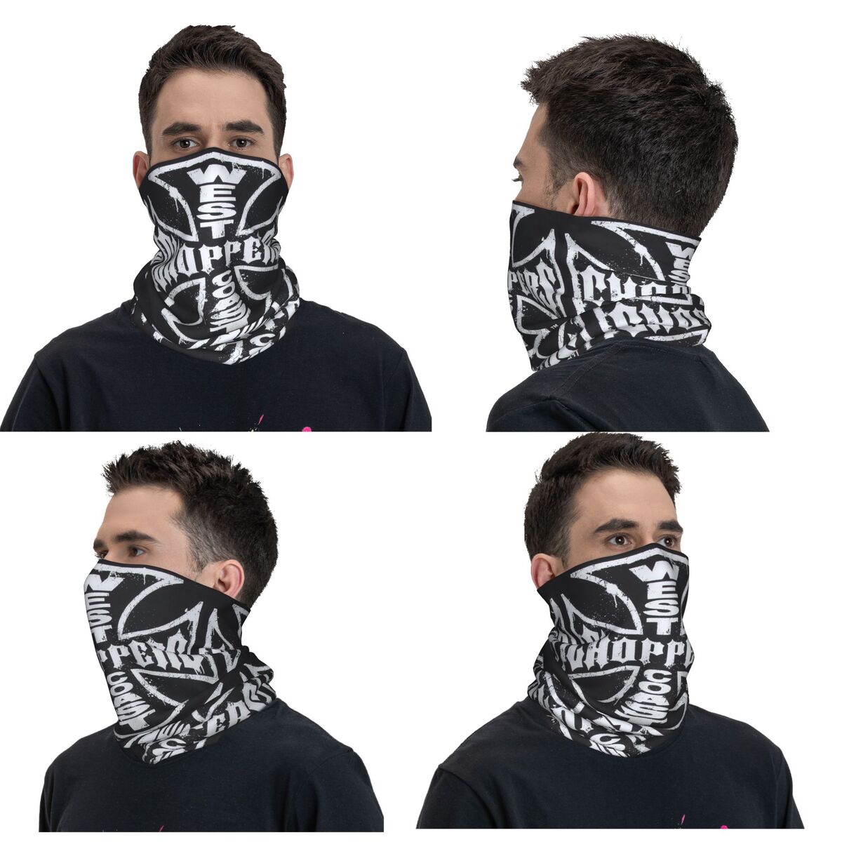 West Coast Iron Cross Choppers - Neck Gaiter Face Cover avis et prix