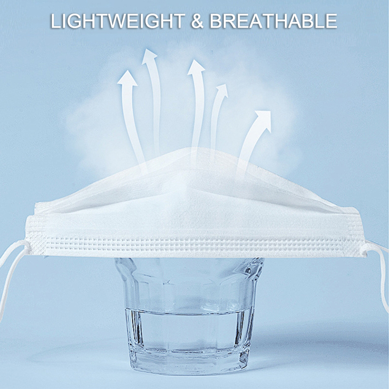 50 pièces Masque à 3 couches m - Disposable Mask Blue avis et prix
